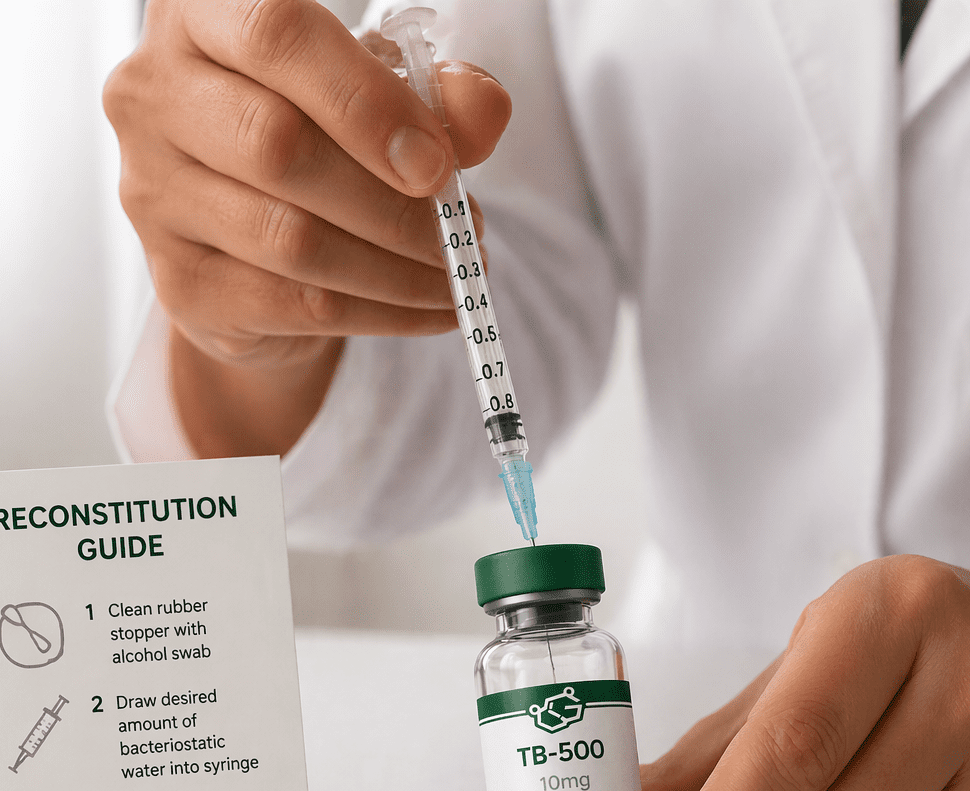 How to Reconstitute Peptides: Complete Guide (Research Use)